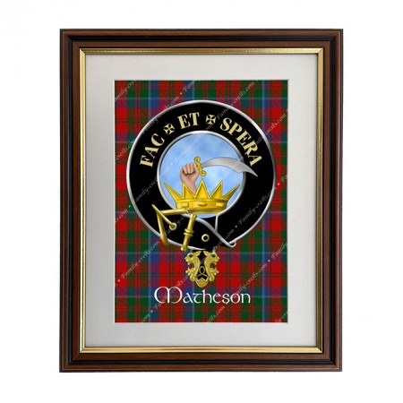 Matheson Scottish Clan Crest Framed Print