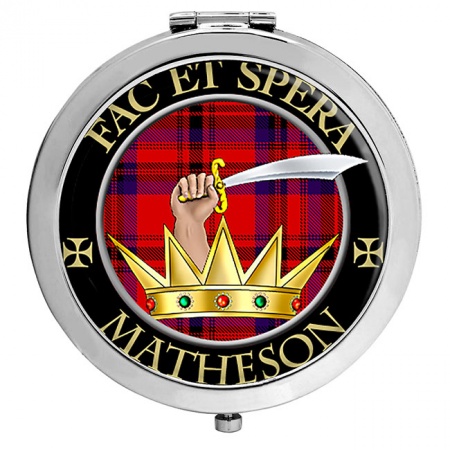 Matheson Scottish Clan Crest Compact Mirror