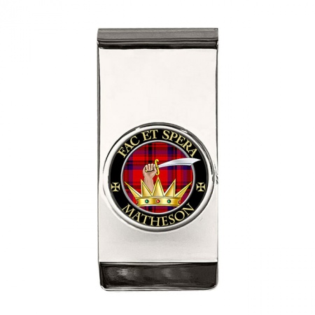 Matheson Scottish Clan Crest Money Clip