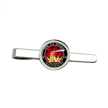 Matheson Scottish Clan Crest Tie Clip