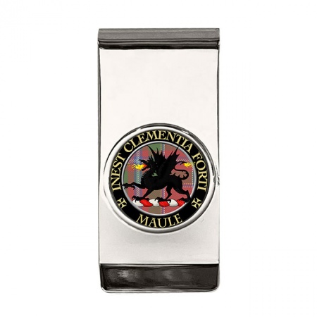 Maule Scottish Clan Crest Money Clip