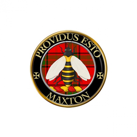 Maxton Scottish Clan Crest Pin Badge