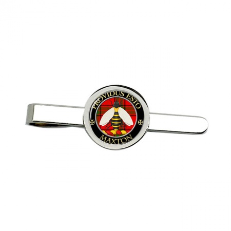 Maxton Scottish Clan Crest Tie Clip