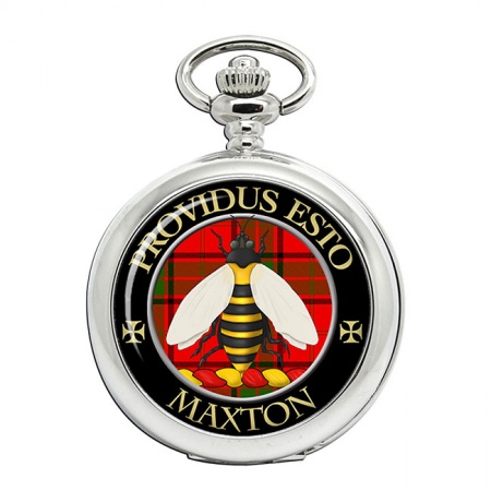 Maxton Scottish Clan Crest Pocket Watch