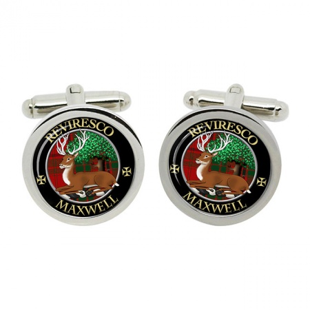 Maxwell Scottish Clan Crest Cufflinks