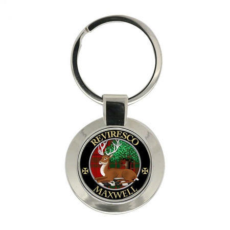 Maxwell Scottish Clan Crest Key Ring