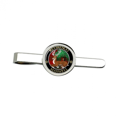 Maxwell Scottish Clan Crest Tie Clip