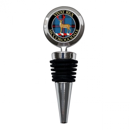 McCorquodale Scottish Clan Crest Bottle Stopper