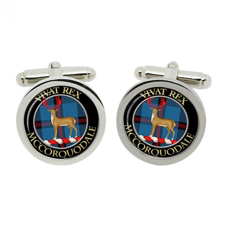 McCorquodale Scottish Clan Crest Cufflinks