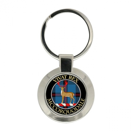 McCorquodale Scottish Clan Crest Key Ring