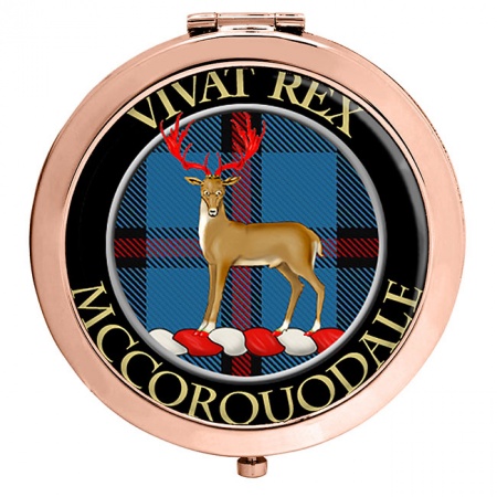 McCorquodale Scottish Clan Crest Compact Mirror