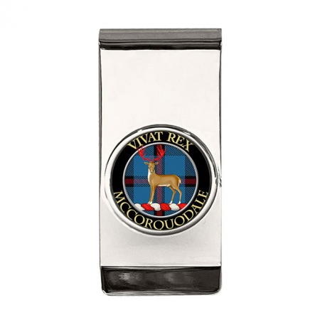 McCorquodale Scottish Clan Crest Money Clip