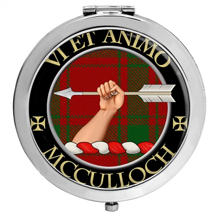 McCulloch Scottish Clan Crest Compact Mirror