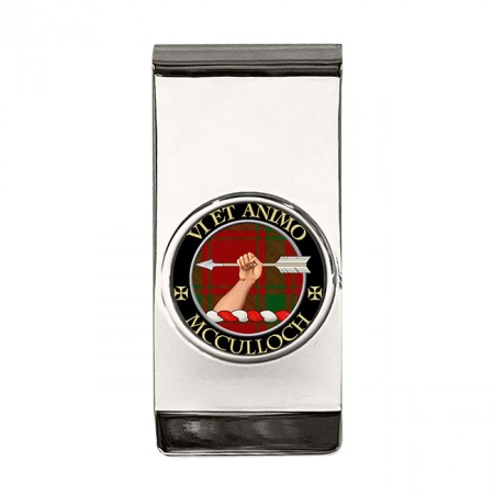 McCulloch Scottish Clan Crest Money Clip