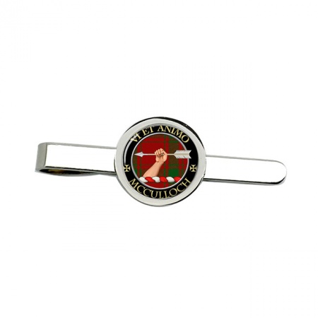 McCulloch Scottish Clan Crest Tie Clip