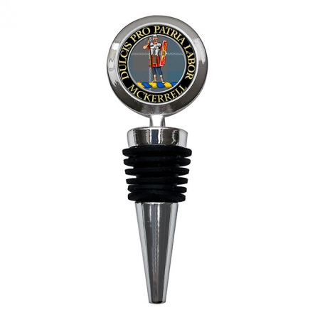 McKerrell Scottish Clan Crest Bottle Stopper