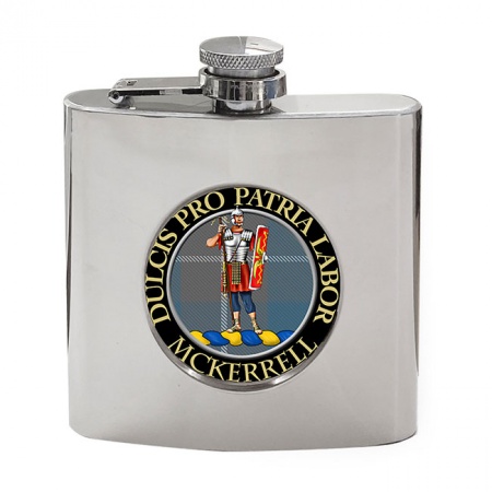 McKerrell Scottish Clan Crest Hip Flask