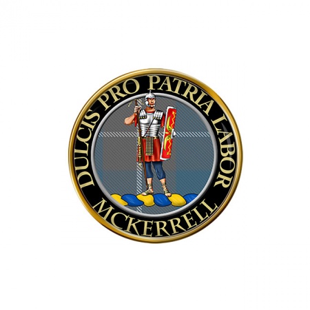 McKerrell Scottish Clan Crest Pin Badge
