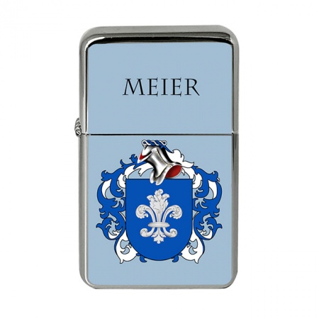 Meier (Swiss) Coat of Arms Flip Top Lighter