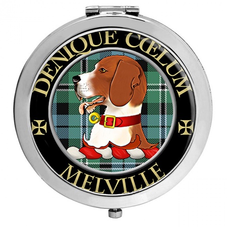 Melville Scottish Clan Crest Compact Mirror