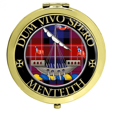 Menteith Scottish Clan Crest Compact Mirror