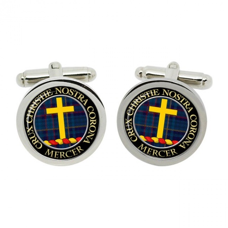 Mercer Scottish Clan Crest Cufflinks