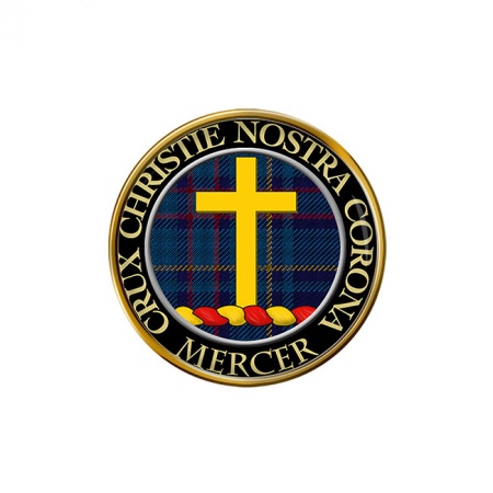 Mercer Scottish Clan Crest Pin Badge