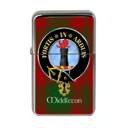 Middleton Scottish Clan Crest Flip Top Lighter