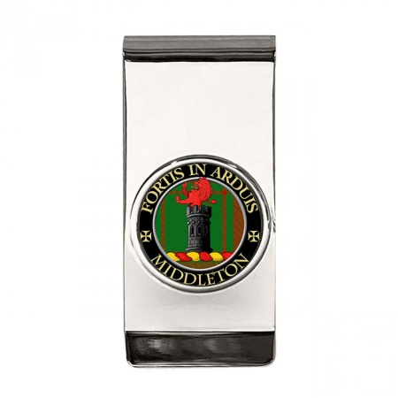 Middleton Scottish Clan Crest Money Clip