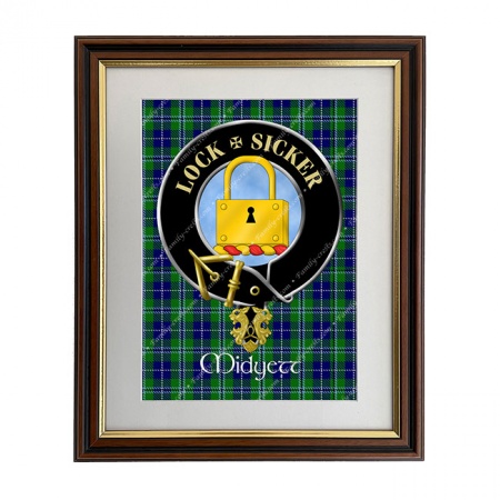 Midyett Scottish Clan Crest Framed Print