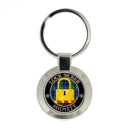 Midyett Scottish Clan Crest Key Ring