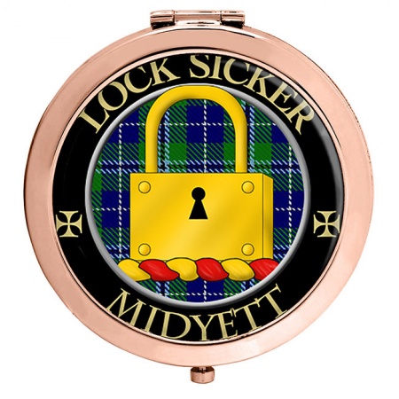 Midyett Scottish Clan Crest Compact Mirror