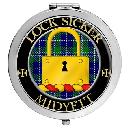 Midyett Scottish Clan Crest Compact Mirror