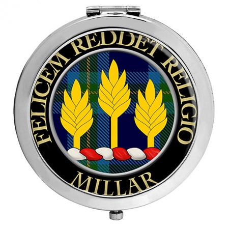 Millar Scottish Clan Crest Compact Mirror
