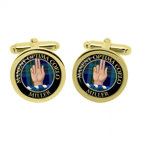 Miller Scottish Clan Crest Cufflinks