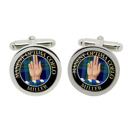 Miller Scottish Clan Crest Cufflinks