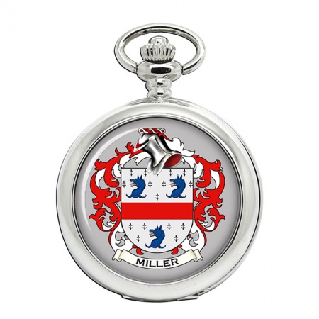 Miller (England) Coat of Arms Pocket Watch