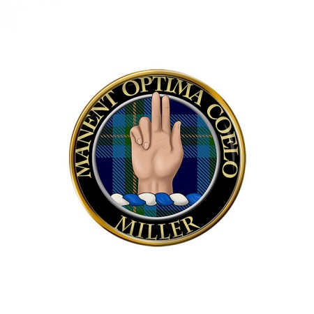 Miller Scottish Clan Crest Pin Badge