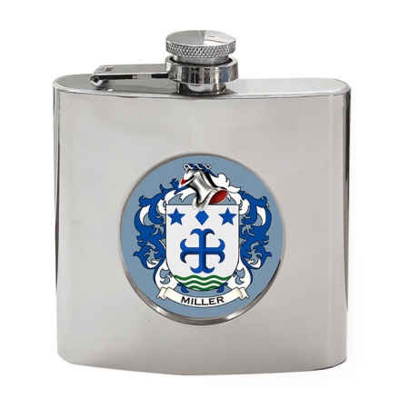 Miller (Scotland) Coat of Arms Hip Flask