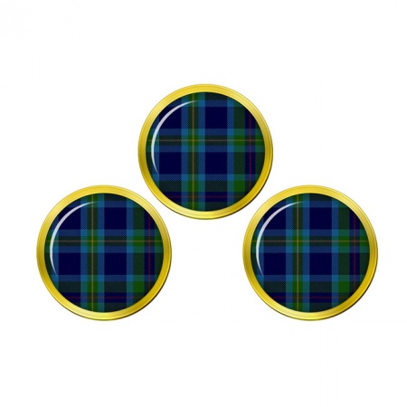 Miller Scottish Tartan Golf Ball Markers