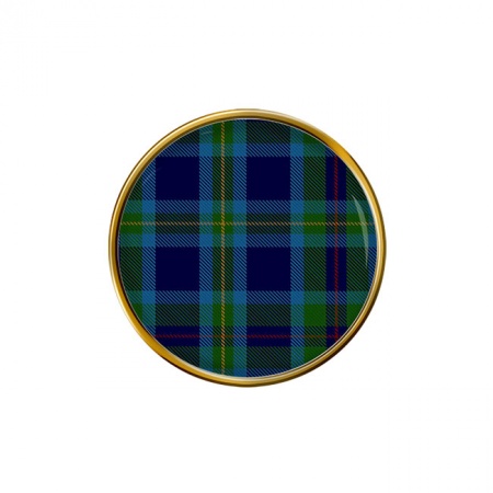 Miller Scottish Tartan Pin Badge