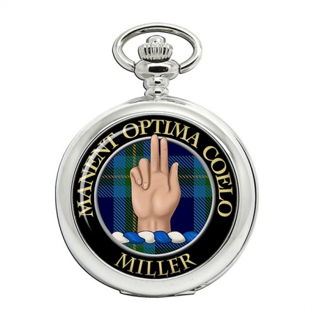 Miller Scottish Clan Crest Pocket Watch