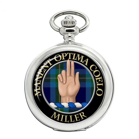 Miller Scottish Clan Crest Pocket Watch