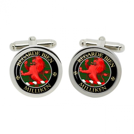 Milliken Scottish Clan Crest Cufflinks