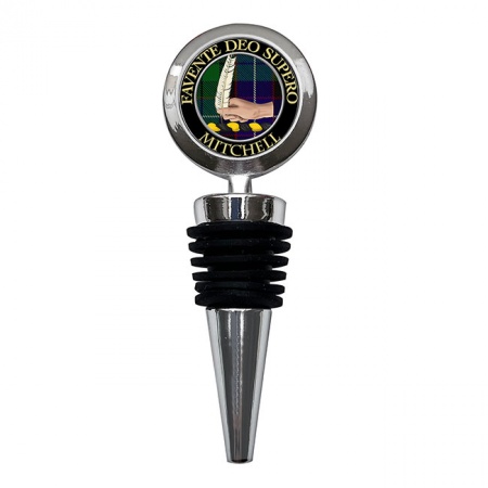 Mitchell Scottish Clan Crest Bottle Stopper