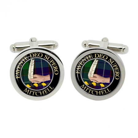 Mitchell Scottish Clan Crest Cufflinks