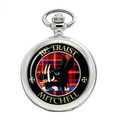 Mitchell (Innes) Scottish Clan Crest Pocket Watch