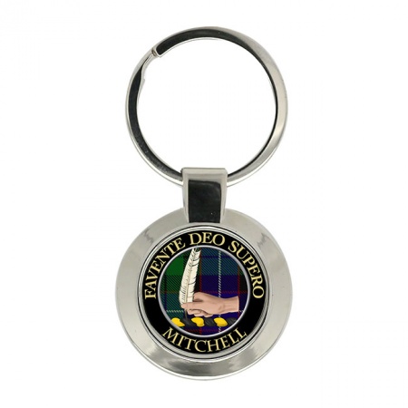 Mitchell Scottish Clan Crest Key Ring