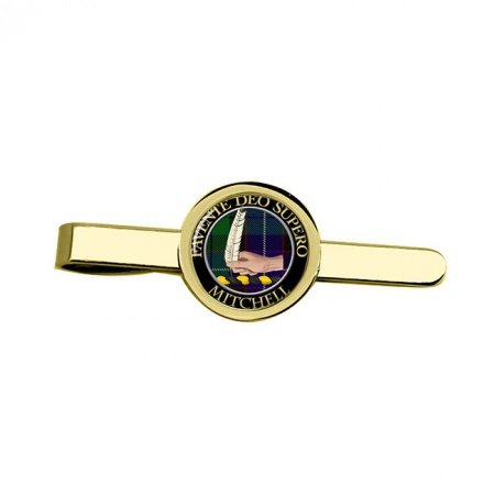 Mitchell Scottish Clan Crest Tie Clip