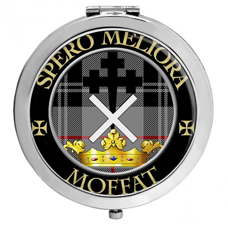 Moffat Scottish Clan Crest Compact Mirror